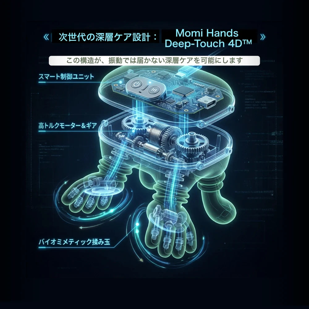 モミハンズ Deep-Touch 4D™