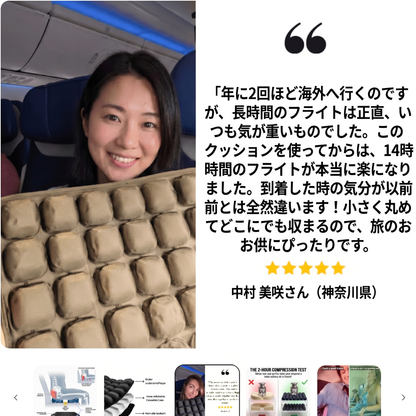 ComfiRelief Travel Cushion